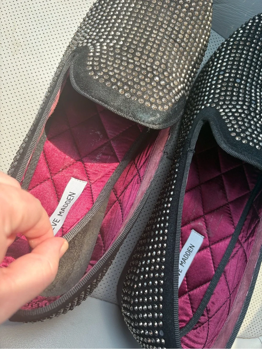 Steve Madden Caviarr slip-on formal shoe size 16